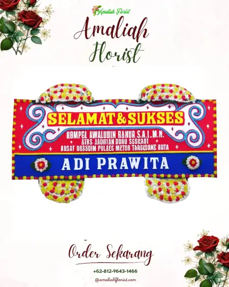 Papan Bunga Ucapan Selamat Komering Agung